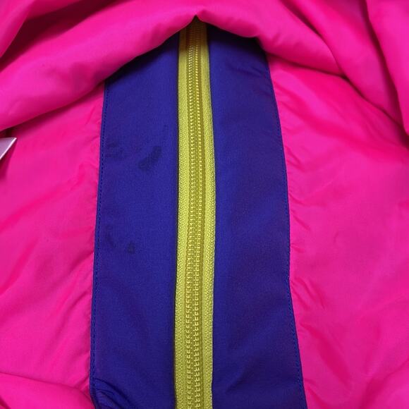 Spyder Purple and Pink Double Zip Up Jacket Girls Size XL 18 - Picture 5 of 7